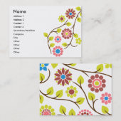 Retro-ventilatorcontactkaart Visitekaartje (Voorkant / Achterkant)