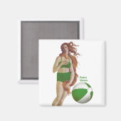 Retro Venusmagneet Magneet (Voorkant / Achterkant)