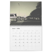 retro Verenigde Staten steden Kalender (Mar 2026)