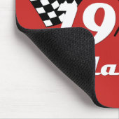 Retro Verjaardag 1958 Classic Geruite Race Vlag Muismat (Hoek)