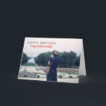 Retro Verjaardag Dame met Camera Creatieve Vriend Kaart<br><div class="desc">Verander het bericht als je wilt op deze retro vrouw met een camera wenskaart.</div>