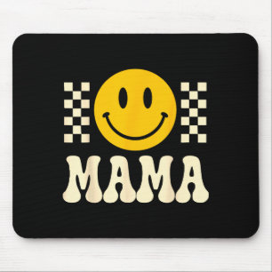 Retro verjaardag mama shirt, One Happy Dude famili Muismat