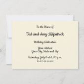 Retro Verjaardag Meisje Cake Kat Kinderen Kunstwer Kaart (Achterkant)