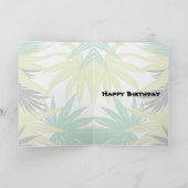 Retro Verjaardag van de Partij van het Strand van Kaart (Binnen)