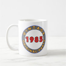 Retro Verjaardag Vintage 1985 Originele Onderdelen