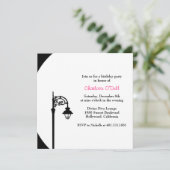 retro / verjaardagsfeest kaart (Staand voorkant)