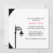 retro /  verjaardagsfeest kaart (Voorkant)