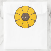 Retro Verjaardagsfeestje Cupcake Toppers Stickers (Tas)
