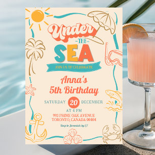 Retro Verjaardagsfeestje voor Kinderen onder de Ze Kaart
