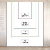 Retro Verjaardagsjaren in het maken van Custom Wandkleed