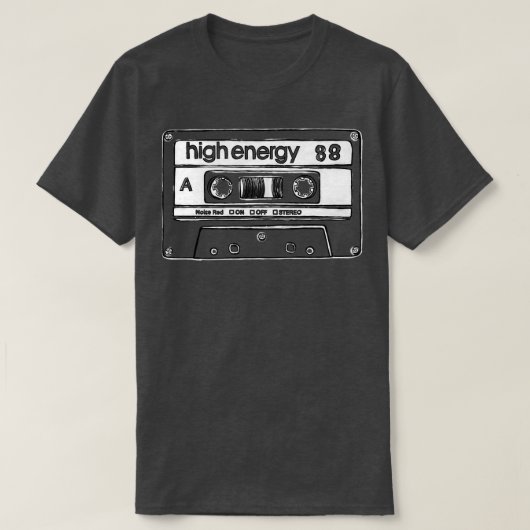 Retro Verjaardagstape 1988 T-shirt (Design voorkant)