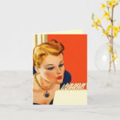 Retro Verlaat Geweldige Verjaardag Sorry opmerking Kaart (Gele Bloem)