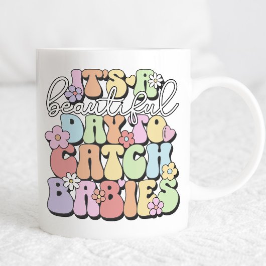 Retro Verloskundige, OBGYN, Arbeid & Levering Verp Koffiemok