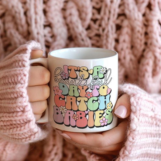 Retro Verloskundige, OBGYN, Arbeid & Levering Verp Koffiemok