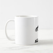 Retro vermeende Ostrich Koffiemok (Links)