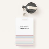 Retro verpleegkundige assistent CNA verpleegkundig Badge (Achterkant met intrekbare)