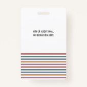 Retro verpleegkundige assistent CNA verpleegkundig Badge (Achterkant)