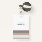 Retro verpleegkundige assistent CNA verpleegkundig Badge (Achterkant met intrekbare)