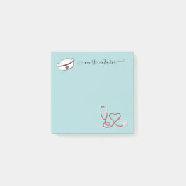 Retro verpleegkundige post-it® notes