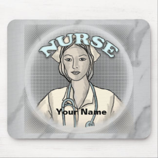 Retro verpleegster  muismat