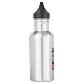 Retro verpleegster operatiekleding temperatuur lev waterfles  (Links)