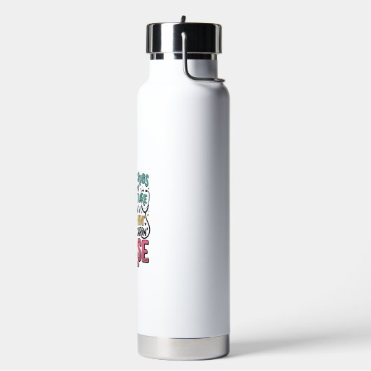 Retro verpleegster operatiekleding temperatuur lev waterfles (Links)