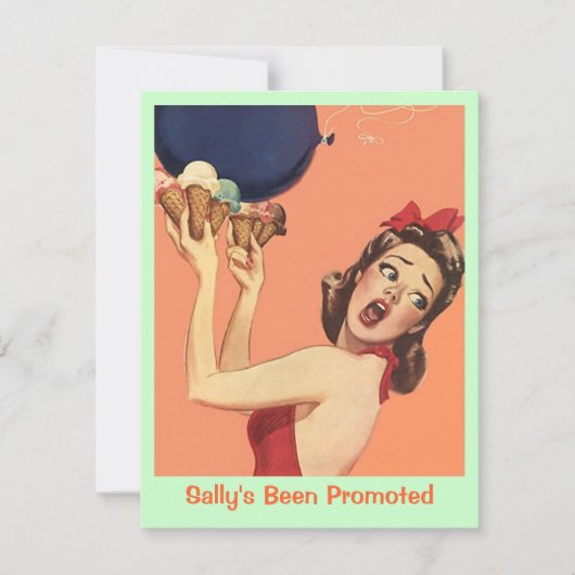 Retro verrassingspartij voor elke uitnodiging tot  (Voorkant)