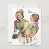 Retro verrassingspartij voor elke uitnodiging tot (Voorkant)