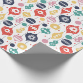 Retro-versieringen Cadeaupapier (Hoek)