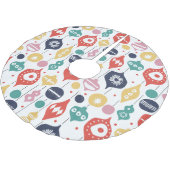 Retro-versieringen Kerstboom Rok (Gekanteld)