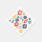 Retro-versieringen Servet (Hoek)