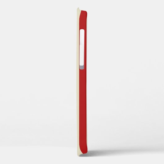 Retro verticale PopCorn Klassieke Stripes Case-Mate iPhone Case (Achterkant / Links)