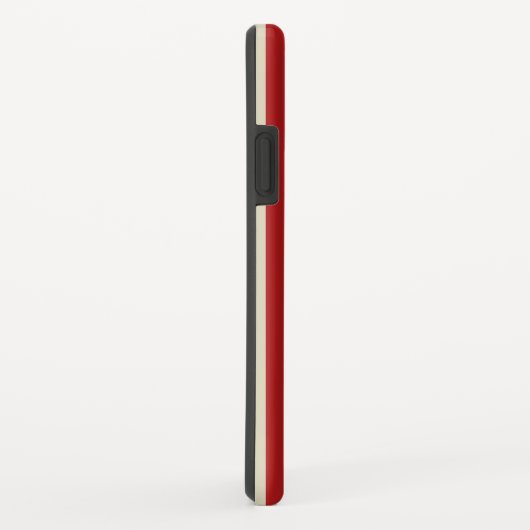 Retro verticale PopCorn Klassieke Stripes Case-Mate iPhone Case (Achterkant/rechts)