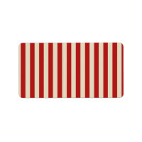 Retro  verticale PopCorn Klassieke Stripes