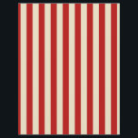 Retro verticale PopCorn Klassieke Stripes Flyer<br><div class="desc">Een strependecor in horizontale of verticale mode is een moderne klassieke grafische ontwerpstijl die altijd een groot aangepast cadeau voor uzelf of voor iemand speciaal op uw lijst maakt. Dit is zeker een indruk bij feestelijke gelegenheden. Altijd blij om te helpen. Stuur ons een e-mailbericht met de e-maillink "Vraag deze...</div>