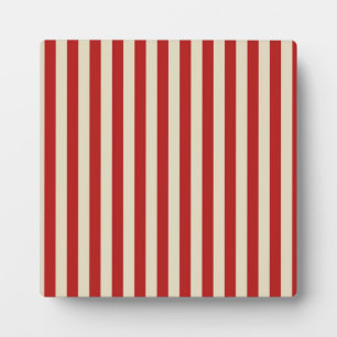 Retro verticale PopCorn Klassieke Stripes Fotoplaat