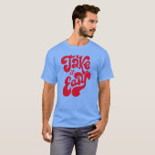 Retro vervaagde 70-jarige cadeau t-shirt (Voorkant volledig)