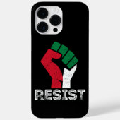 Retro Verzet tegen Palestijnse vuistvlag Vrijheid Case-Mate iPhone Case (Achterkant)