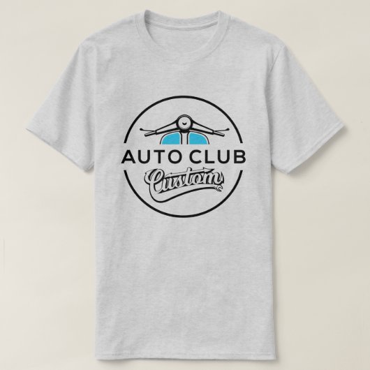 Retro Vespa Club T-shirt (Design voorkant)