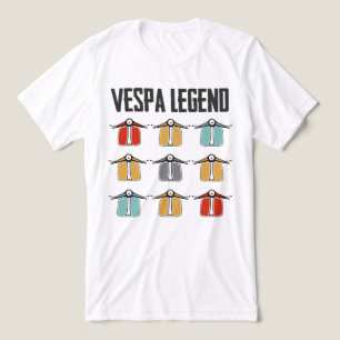 Retro Vespa Club Tri-Blend Shirt