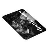 Retro Vet Typografie Foto Bruiloft Dankjewel Magneet (Rechterzijde)