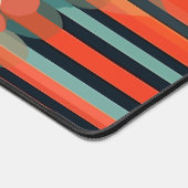 Retro Vette Cirkels en Strepen 4 van 6 Bureaumat (Hoek)