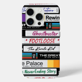Retro VHS 80-films iPhone 15 Pro Case