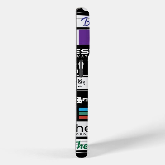 Retro VHS 80-films Case-Mate iPhone Case (Achterkant / Rechts)