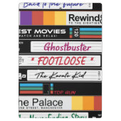 Retro VHS-filmontwerp Klembord (Achterkant)