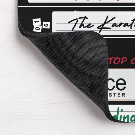 Retro VHS-filmontwerp Muismat (Hoek)