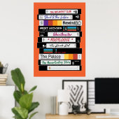 Retro VHS-filmontwerp Poster (Thuiskantoor)