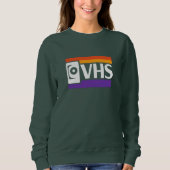 Retro VHS Logo Trui | Vintage 80s 90s (Voorkant)