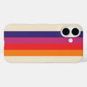 Retro VHS streep Case-Mate iPhone Case (Achterkant (horizontaal))