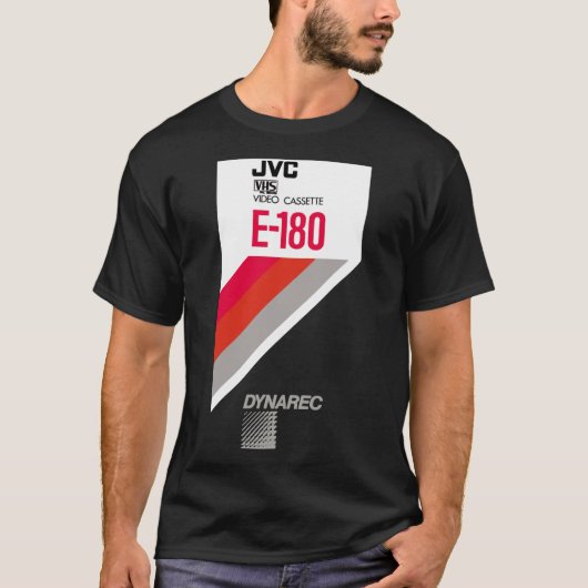 Retro VHS tape vaporwave aesthetic Essential T-Shi T-shirt (Voorkant)